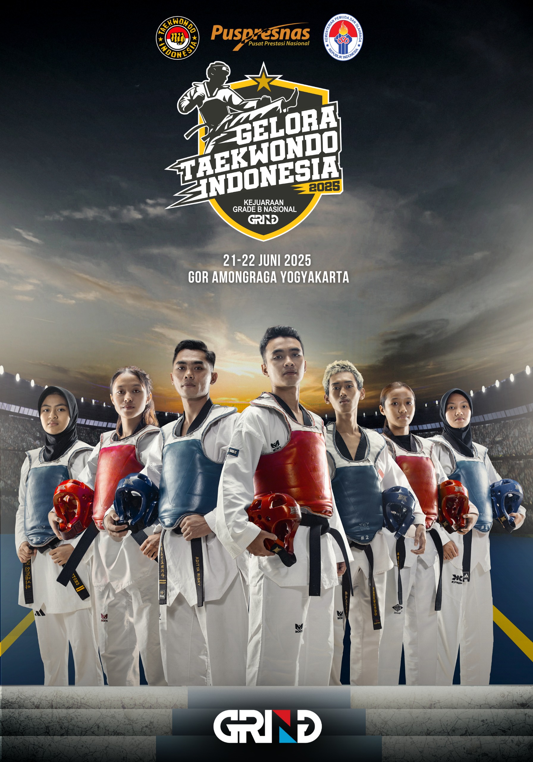 Panggung Juara Taekwondo Indonesia Padma Taekwondo Academy